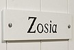 Dekor z napisem