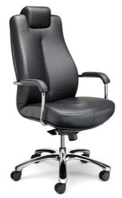 Fotel SONATA XXL LUX HRUA 24/7 steel17 chrome z mechanizmem Duetto Multiblock