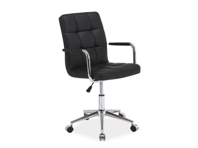 Fotel obrotowy Q-022 - czarny