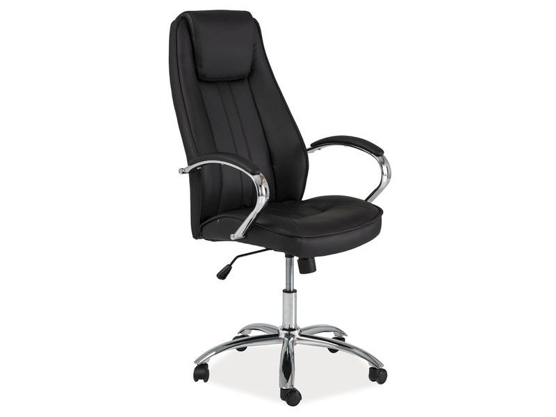 Fotel obrotowy Q-036 - czarny