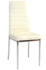 Krzesło H-261 - chrom/biały