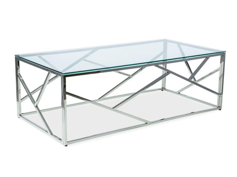 Ława ESCADA A 120x60 - srebrny