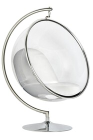Fotel BUBBLE STAND - biały