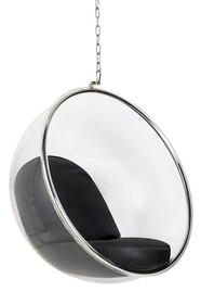 Fotel wiszący BUBBLE - czarny