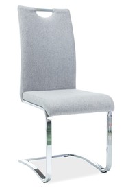 Krzesło H-790 tkanina - szary