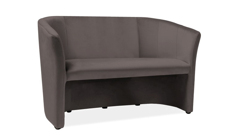 tkanina Bluvel 14 Sofa TM-2 Velvet - szary Bluvel 14