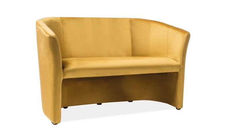 tkanina Bluvel 68 Sofa TM-2 Velvet - żółty/curry Bluvel 68