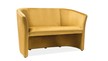 Sofa TM-2 Velvet - żółty/curry Bluvel 68