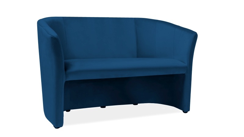 tkanina Bluvel 86 Sofa TM-2 Velvet - granatowy Bluvel 86