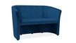 Sofa TM-2 Velvet - granatowy Bluvel 86