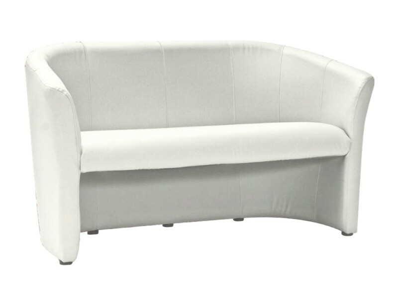 Sofa TM-3 ekoskóra - biały
