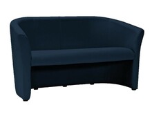 Sofa TM-3 ekoskóra - granatowy