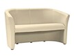 Sofa TM-3 ekoskóra - kremowy