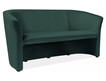 Sofa TM-3 Velvet - zielony Bluvel 78