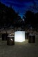 Lampa ogrodowa CUBY 20 SOLAR biała - LED, sterowanie pilotem