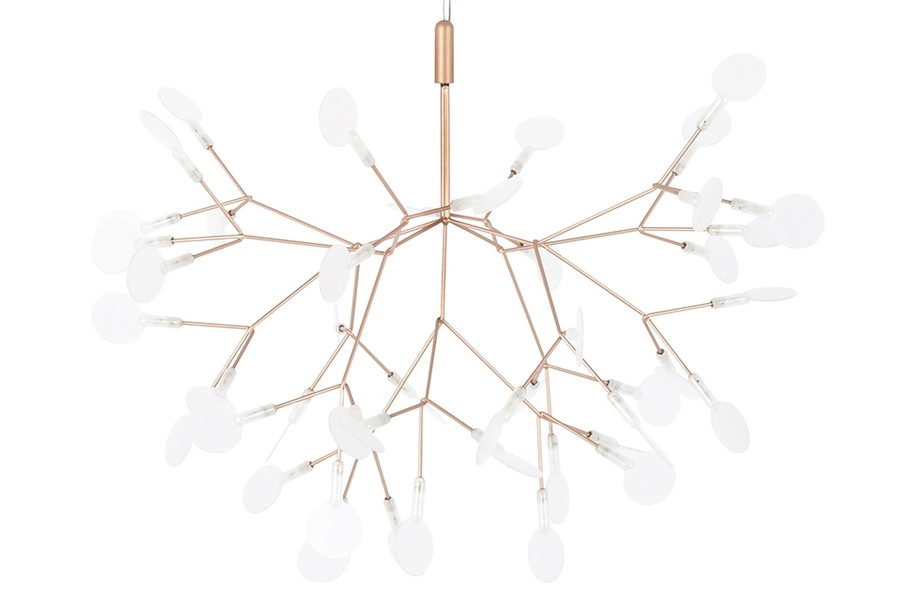 Lampa wisząca FLORA 72 - miedziany