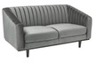 Sofa ASPREY 2 Velvet - szary Bluvel 14