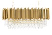 Lampa wisząca IMPERIAL LONG GOLD 90 - złoty