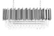 Lampa wisząca IMPERIAL LONG SILVER 90 - srebrny