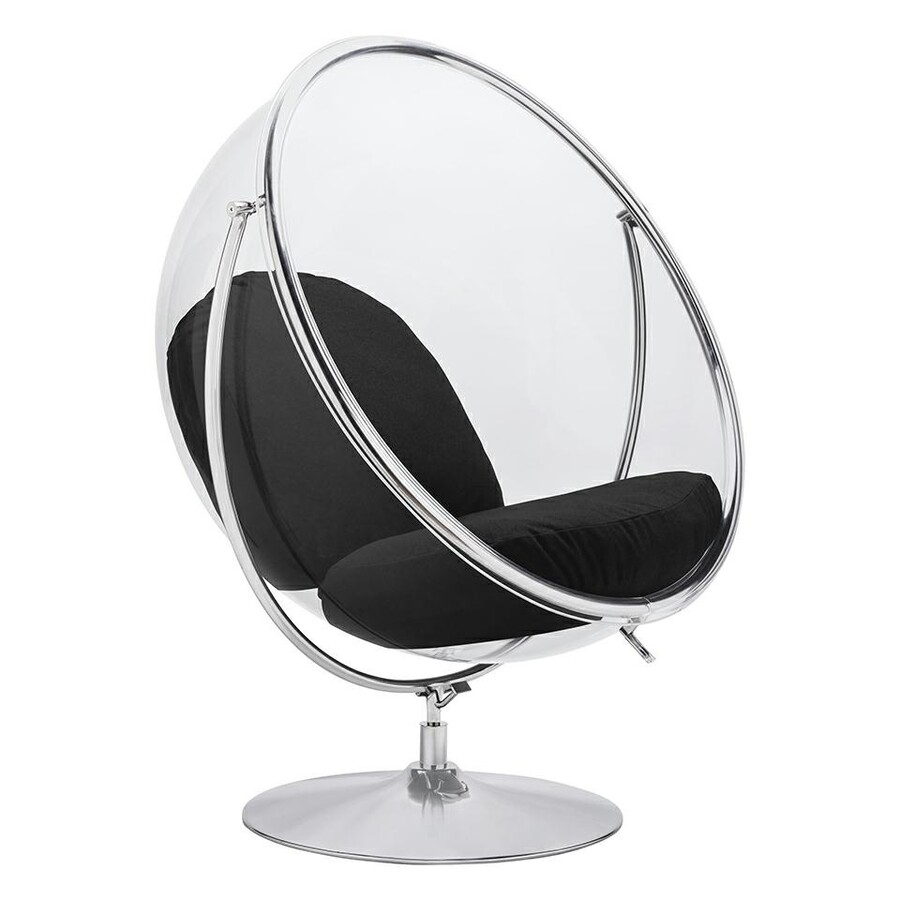 Fotel BUBBLE STAND 2 - czarna wełna