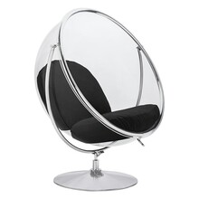 Fotel BUBBLE STAND 2 - czarna wełna
