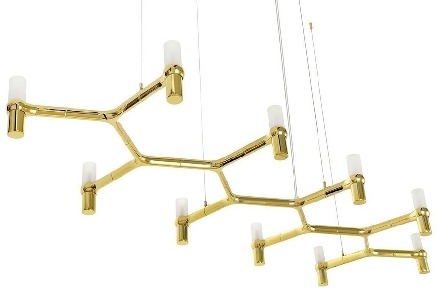 Lampa wisząca ATOMIC LONG - złoty