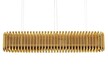 Lampa wisząca GALLIANO LONG - ciemne złoto