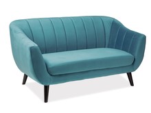 Sofa ELITE 2 VELVET - turkusowy Bluvel 85