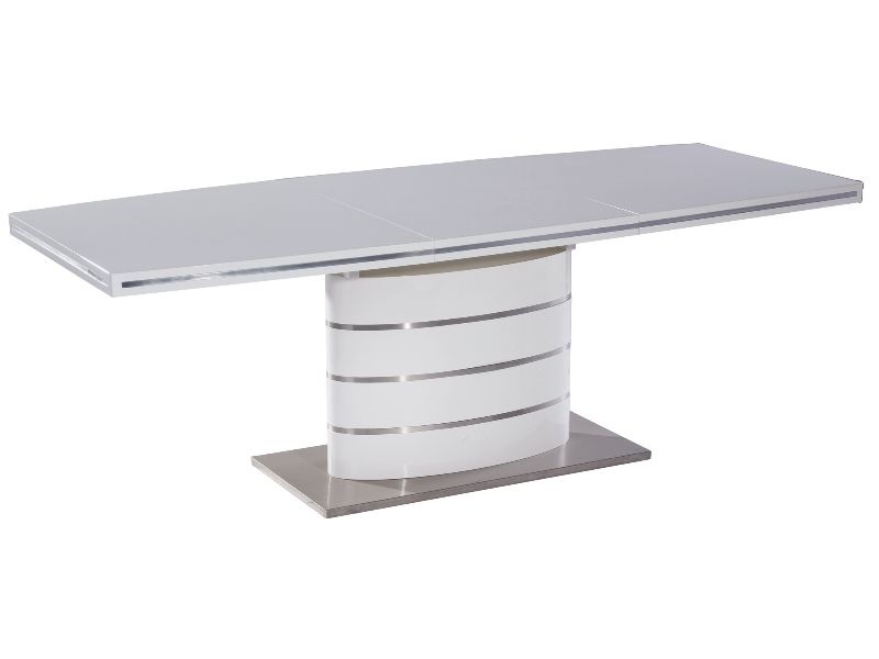 Stół rozkładany FANO 160/220x90 - biały