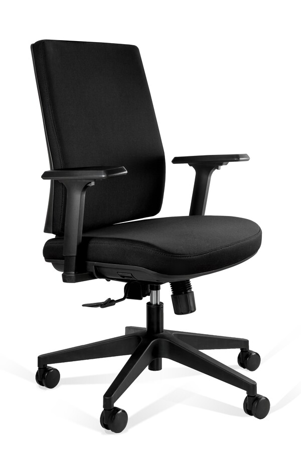 Fotel biurowy SHELL LOW - czarny