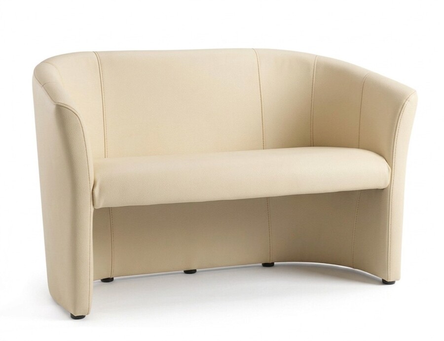 Sofa TM-2 ekoskóra - kremowy