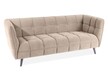 Sofa CASTELLO 3 Velvet - beżowy Bluvel 28