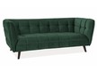 Sofa CASTELLO 3 Velvet - zielony Bluvel 78