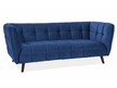 Sofa CASTELLO 3 Velvet - granatowy Bluvel 86