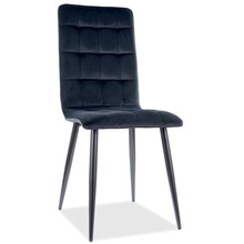 Krzesło OTTO Velvet - czarny Bluvel 19
