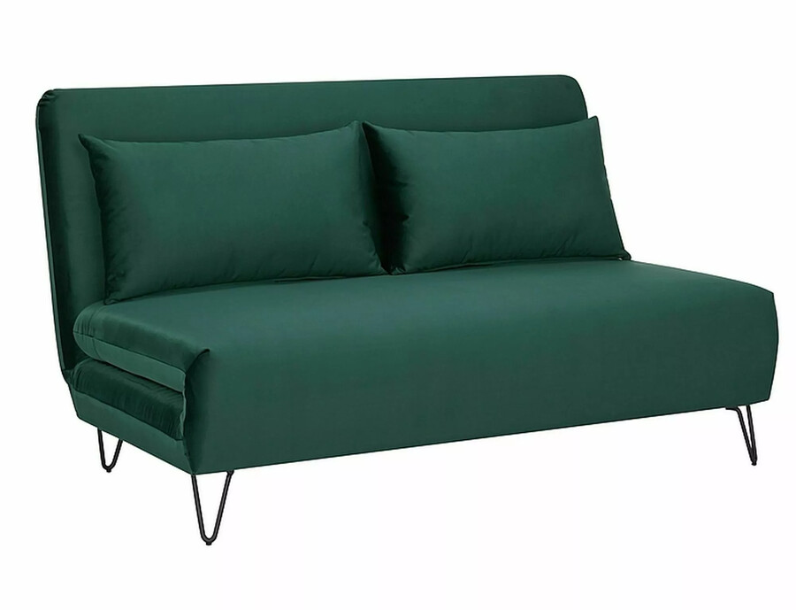 Sofa rozkładana ZENIA Velvet - zielony