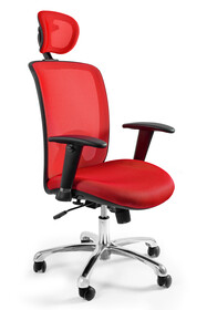Fotel biurowy EXPANDER - czerwony