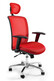 Fotel biurowy EXPANDER - czerwony