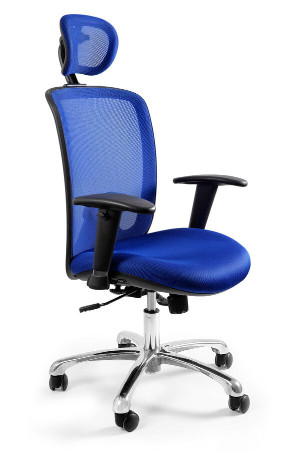 Fotel biurowy EXPANDER - niebieski