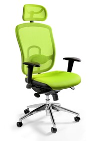 Fotel biurowy VIP - zielony