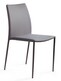 Krzesło DESIGN PVC - szary