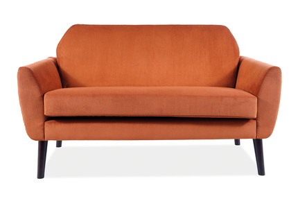 Sofa MENA sztruks - cynamonowy