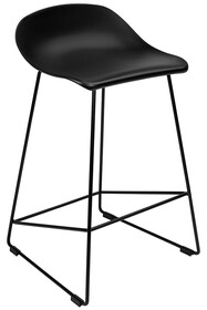 Hoker na płozach ROLF 76 cm - czarny