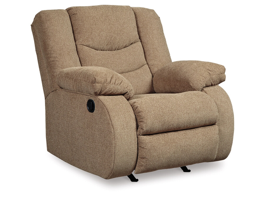Fotel z funkcją relaks RECLINER 9860425 - beżowy