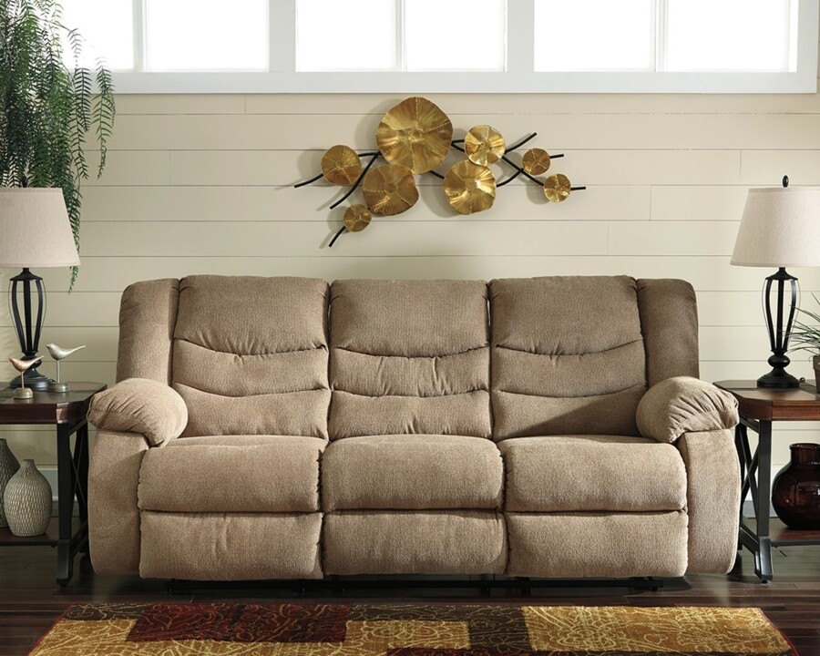 Sofa 3-osobowa z funkcją relaks TULEN 9860488 - beżowy