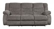 Sofa 3-osobowa z funkcją relaks RECLINER 9860688 - szary