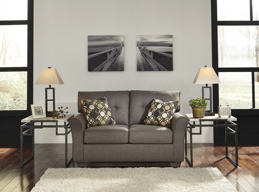 Sofa 2-osobowa TIBBEE 9910135 - szary