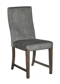 Krzesło tapicerowane D716-01 - szary