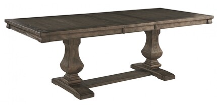 Stół rozkładany JOHNELLE D776-55BT 195/240x102 - brązowy