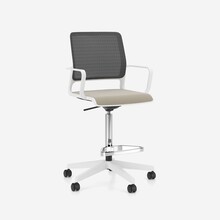 Fotel obrotowy wysoki XILIUM Counter MESH